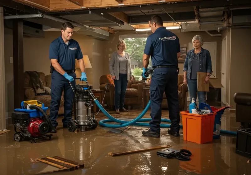 Basement Water Extraction and Removal Techniques process in Goodland, IN